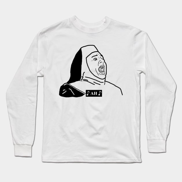 Sister Act - Kathy Najimy as Sister Mary Patrick Long Sleeve T-Shirt by Hoagiemouth